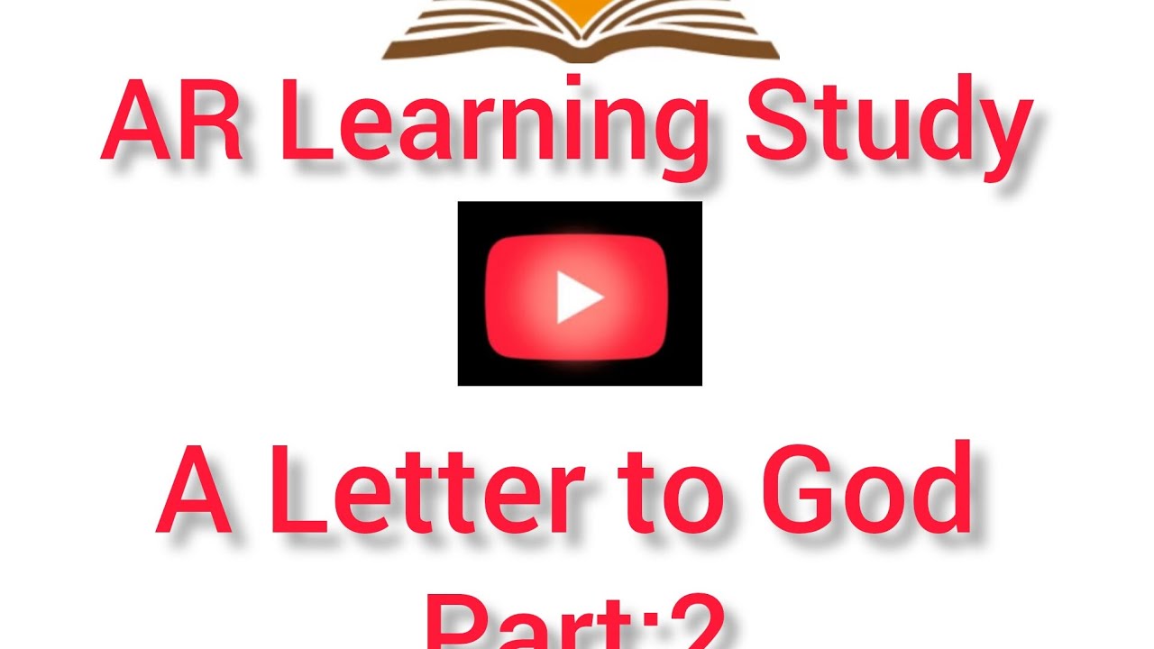 Class:X Lesson:1 A Letter to God Part:2 @ARLearnigStudy