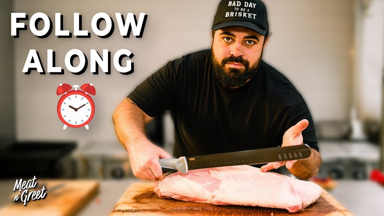 Trim Your First Brisket With Me (Real Time Walkthrough)