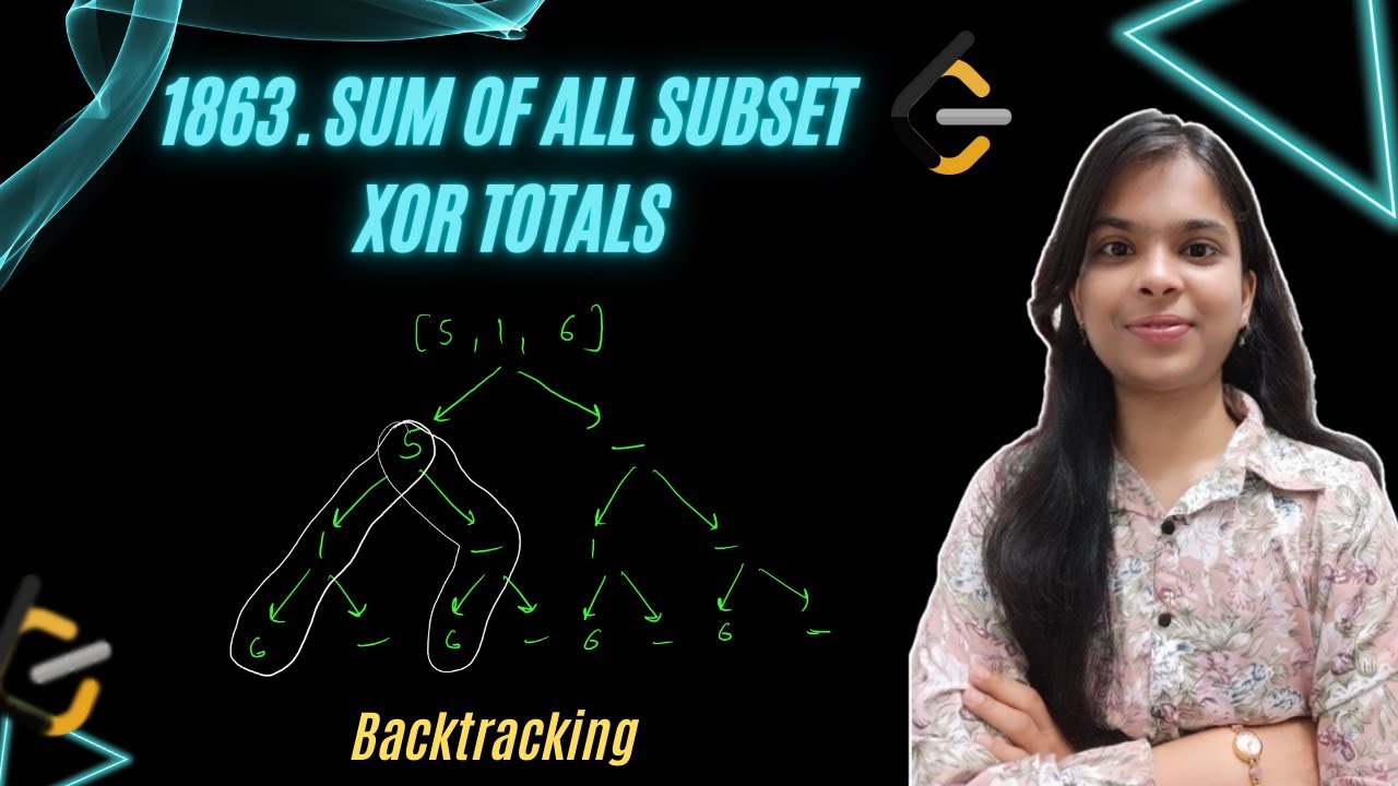1863. Sum of All Subset XOR Totals | Arrays | Backtracking | Leetcode