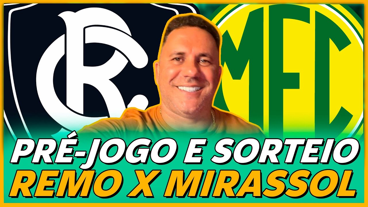 🔴 AO VIVO | PRÉ-JOGO REMO X MIRASSOL | SORTEIO DE INGRESSOS PARA MEMBROS