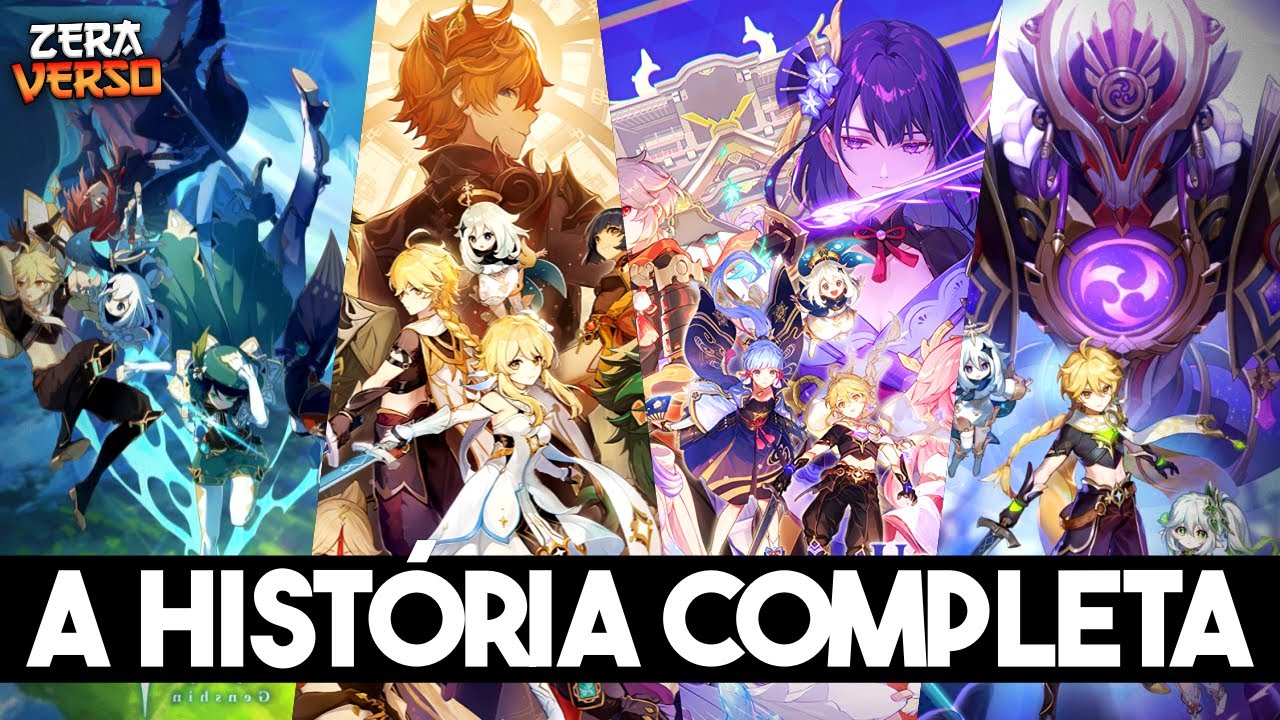 A HISTÓRIA COMPLETA DE GENSHIN IMPACT - NAÇÕES: PARTE 1