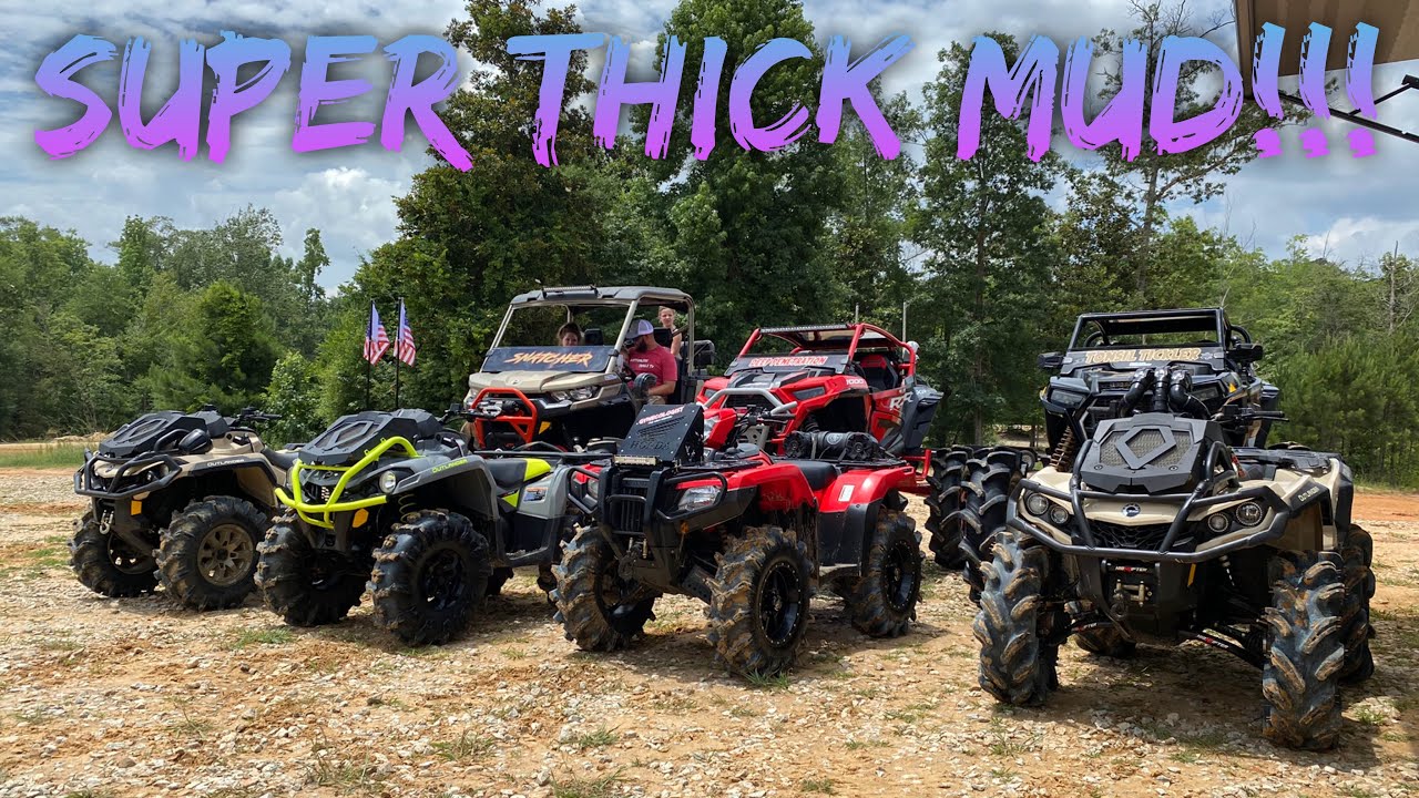 NO RAIN = THICK MUD (SABINE ATV PARK)