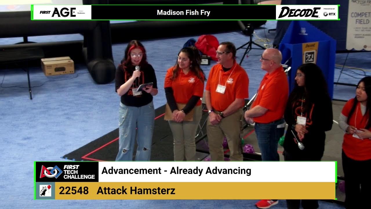 Madison Fish Fry - FTC 2026 Decode - FIRST Wisconsin