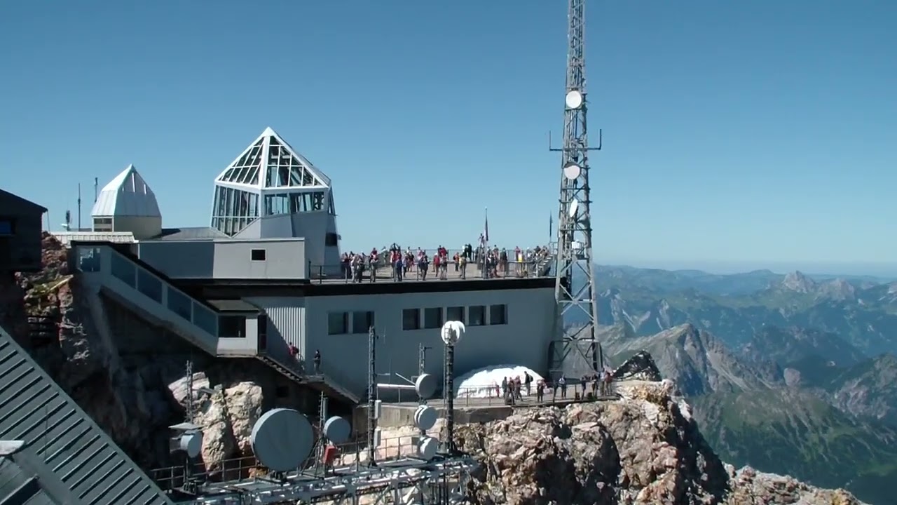 🤗🤗🤗 Ganz oben auf der Zugpitze / Kinatas-an dire nga Zugpitze 2.962m Tirol 🤗🤗🤗