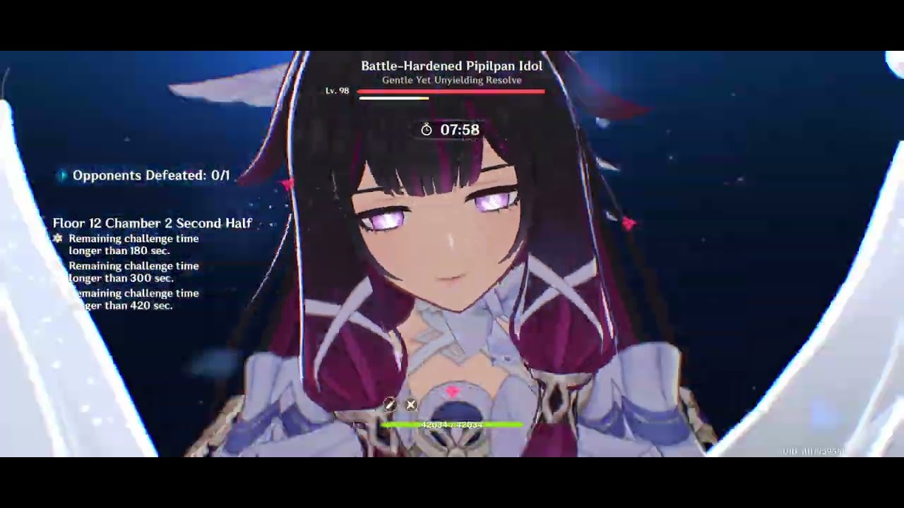 Spiral Abyss Luna IV Floor 12-2 First Clear 