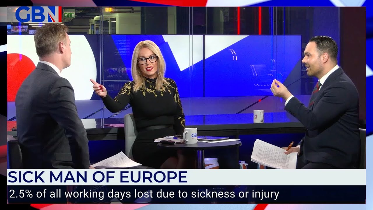 The sick man of Europe? 185.6 million work days lost to sickness or injury in the UK in 2022