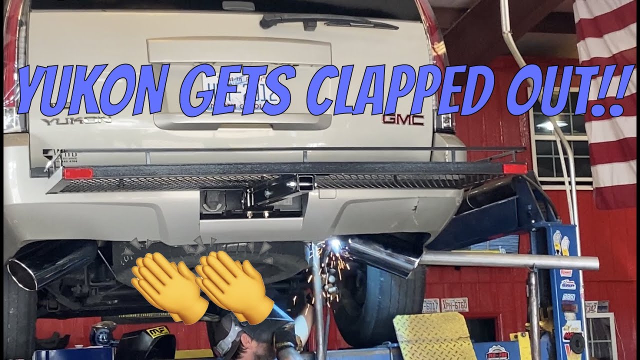 YUKON GETS STRAIGHT PIPES! CATBACK TO 6” TIPS!