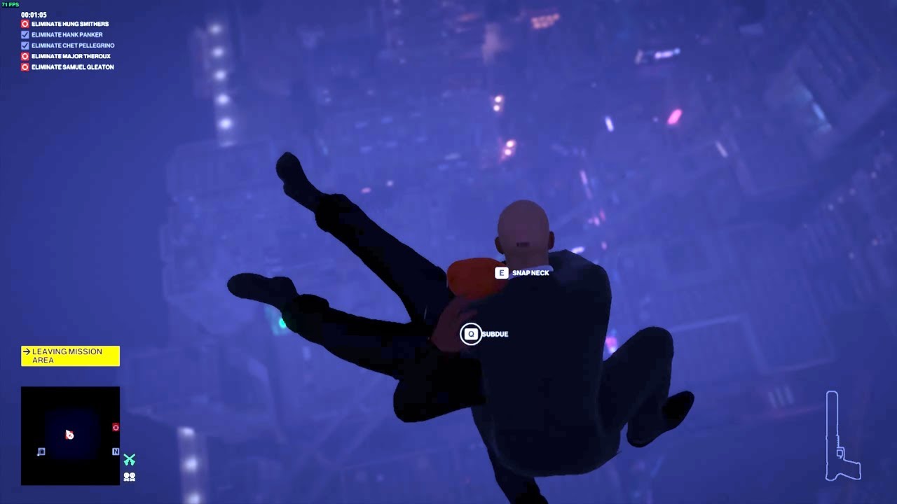 UP THE ROOF - My Contract | HITMAN WoA | Subdue Glitch