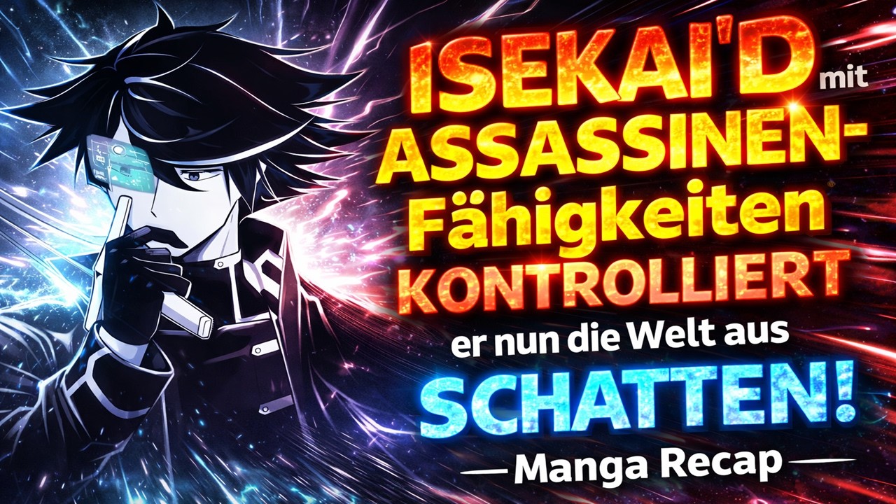 ISEKAI’D mit ASSASSINEN-Fähigkeiten KONTROLLIERT er nun die Welt aus den SCHATTEN! – Manga Recap