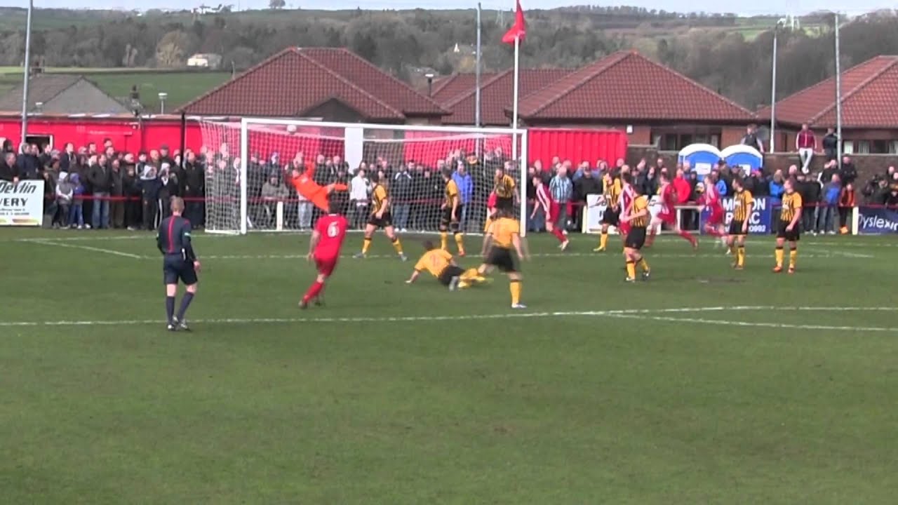 Scottish Cup Semi Finals 1st Leg Goals - Hurlford United 1 - 3 Talbot