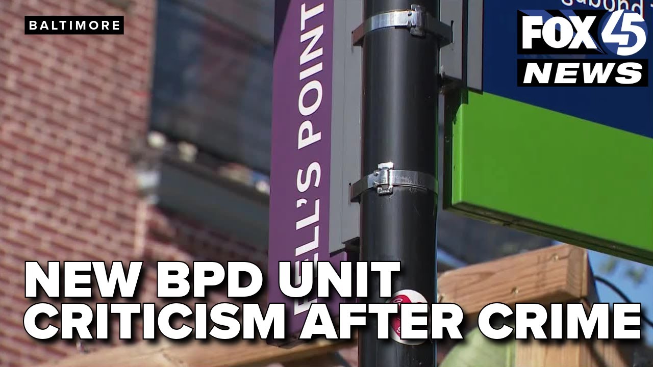Baltimore's new crime unit under fire as more violence shakes Fells Point