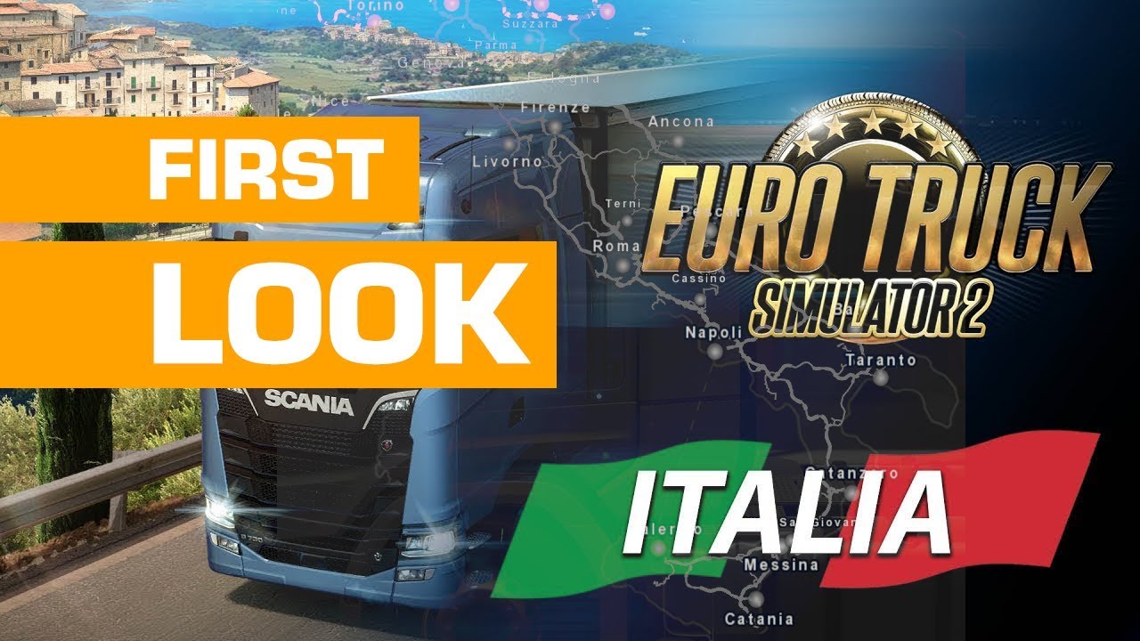 Euro Truck Simulator 2 - Italia DLC First Look