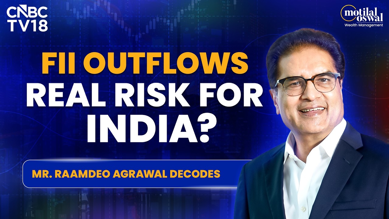 Rupee, FII Flows & India&rsquo;s Next Growth Phase | Raamdeo Agrawal | CNBC TV18