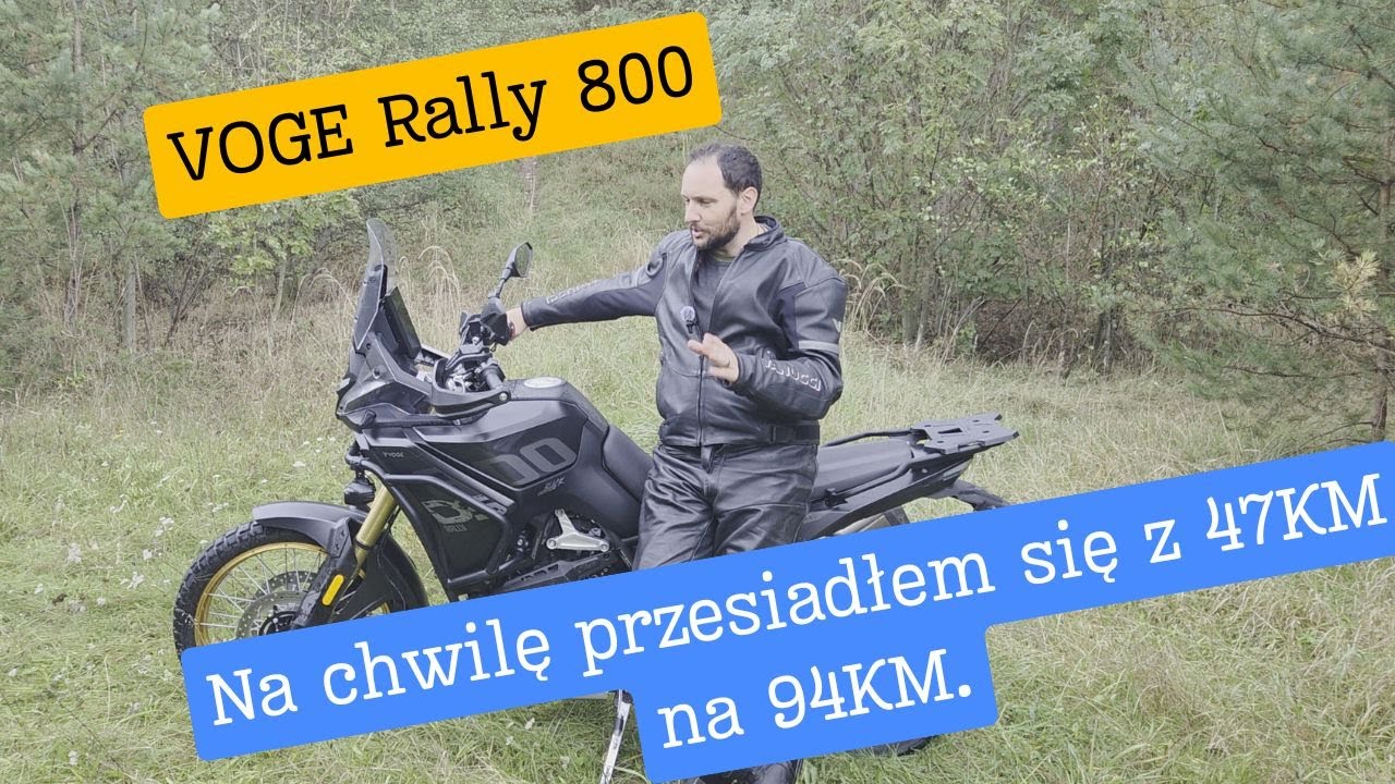 [HD]Test i prezentacja VOGE Rally 800