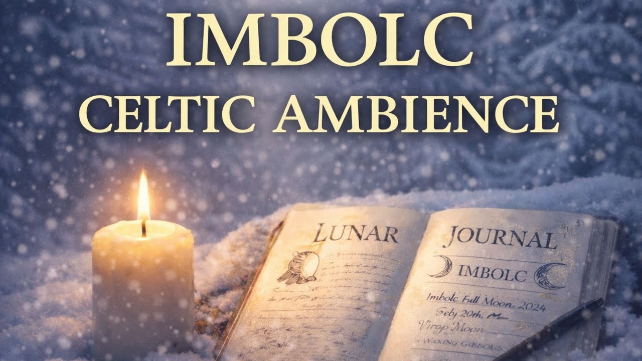Imbolc Winter Ambience | Celtic Music for Rituals, Journaling & Calm Focus
