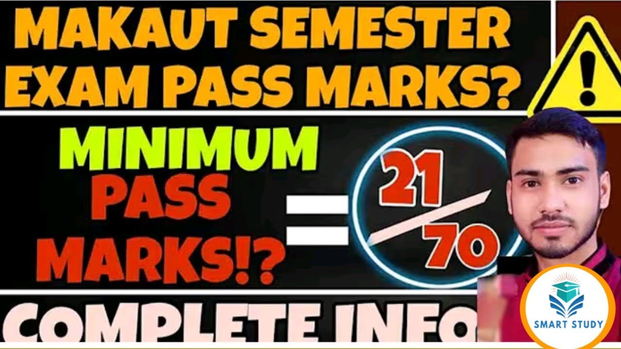 MAKAUT Semester Exam Pass Marks | Makaut Odd sem theory exam pass Mark's | makaut passing marks 2025