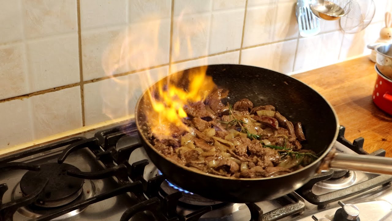 Wild Food - EP01 Roebuck liver/Divjačina - Pražena divjačinska jetrca