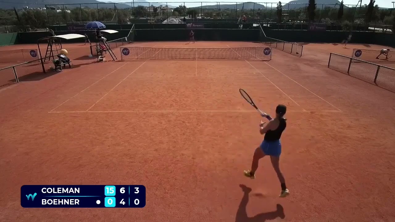 Elizabeth Coleman v Laura Boehner  - 3 3 26 (2°p)