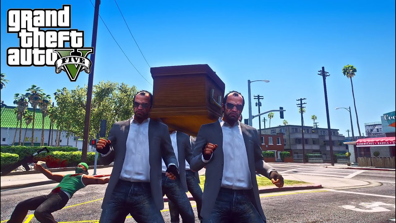 GTA 5 - Coffin Dance Meme #Shorts