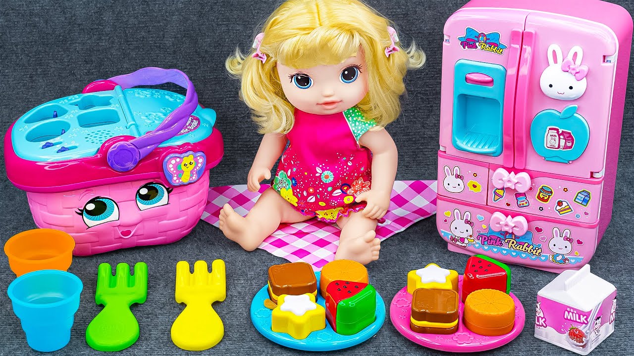 75 Minutes Satisfying with Unboxing Kitchen Set, Disney Cooking Playset | Review Toys