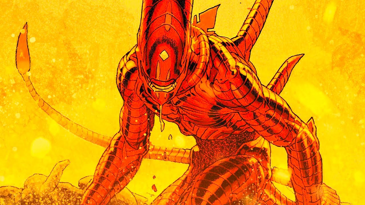 Avengers meet the most powerful Xenomorph