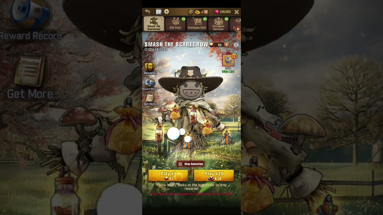 TWD: Survivors - Smash the Scarecrow Event | English