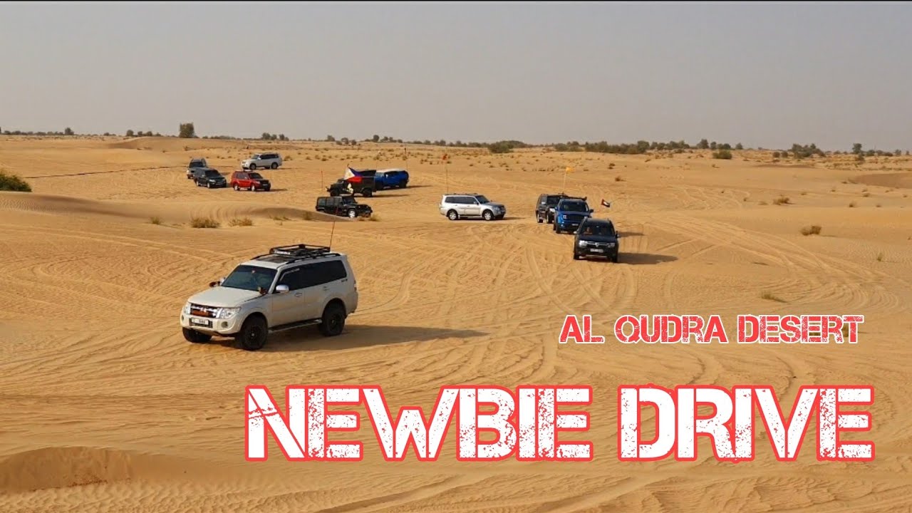 Newbie Drive in Al Qudra Desert