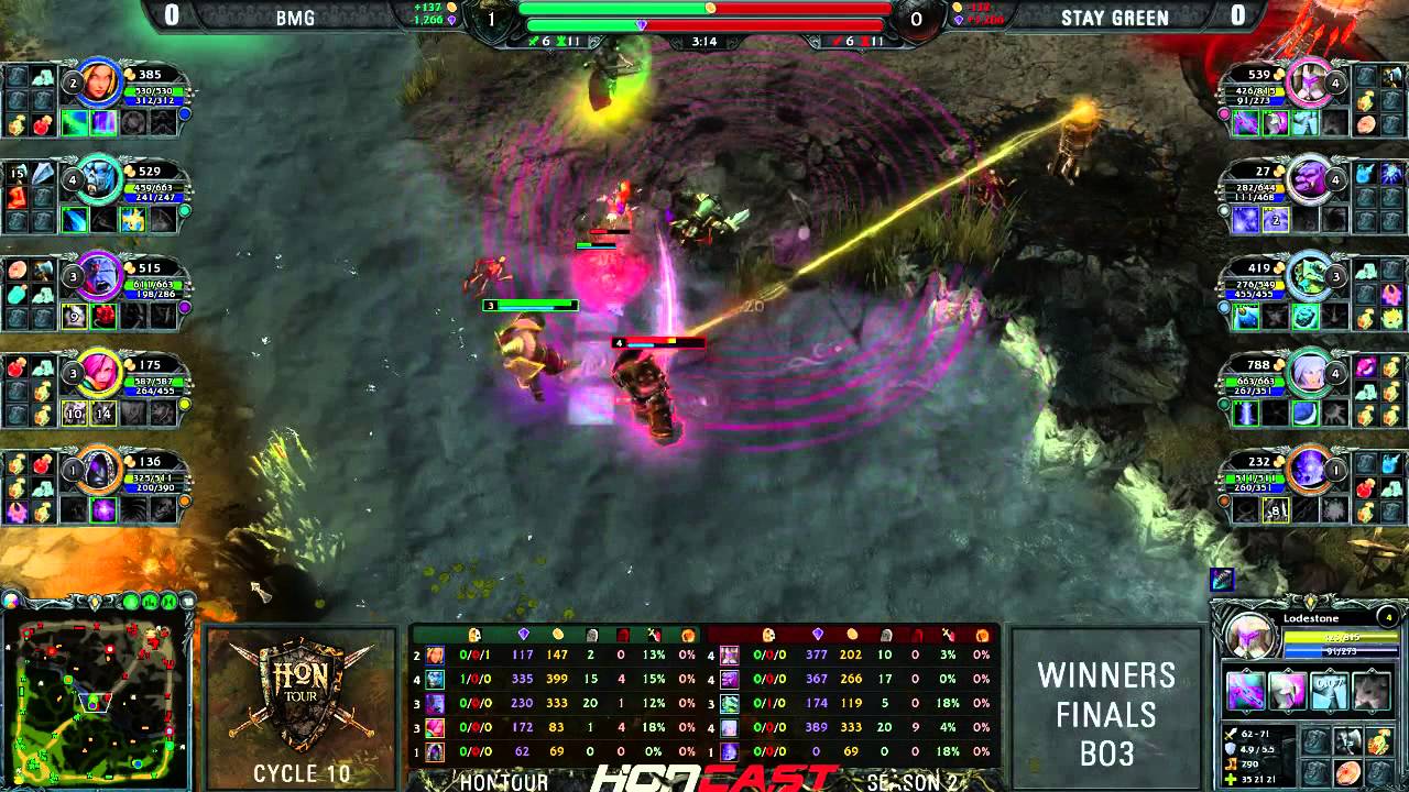 HoN Tour S2 Cycle 10 WB Finals - sG vs BMG game 1