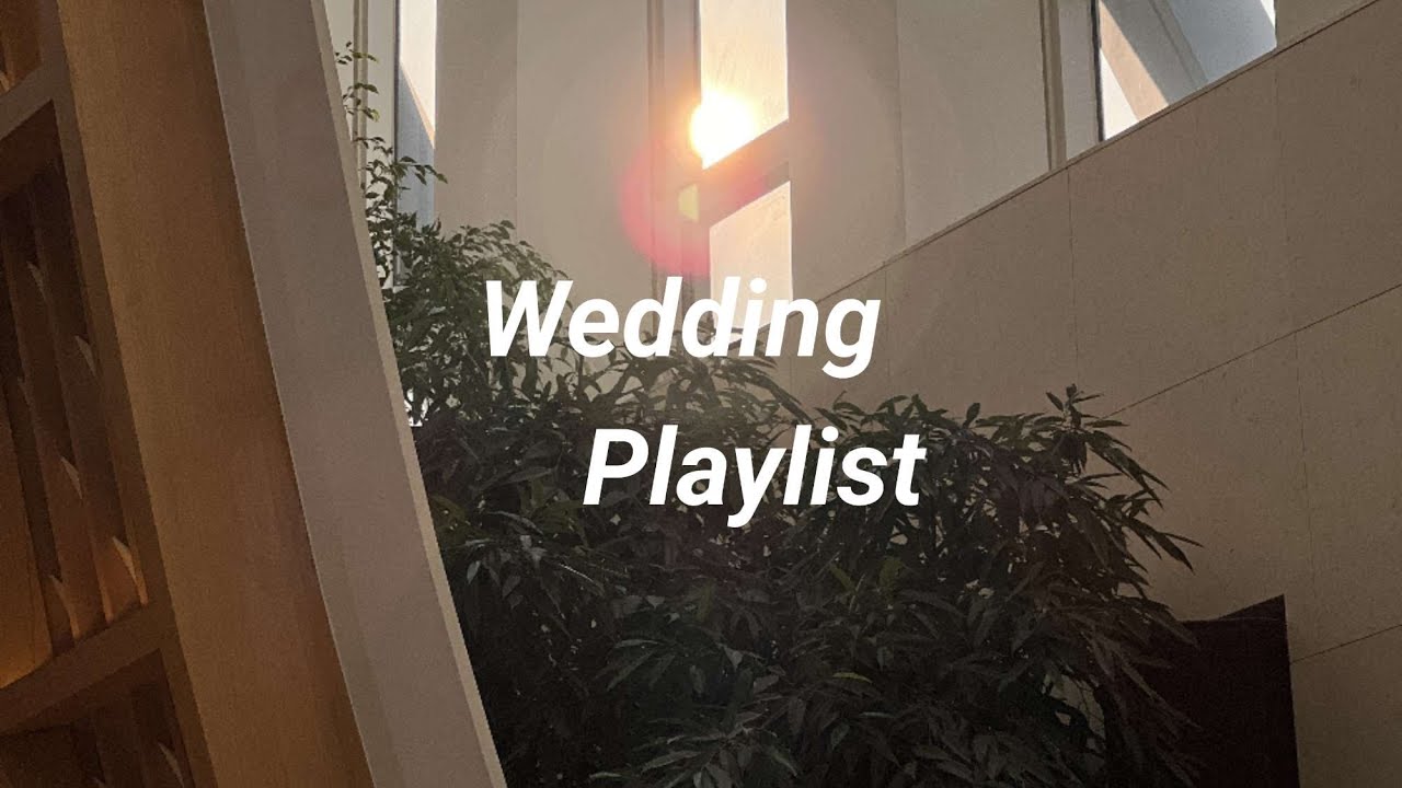 [Playlist] 우리 결혼식의 입장곡 그리고 행진곡 근데 이제 후보곡을 곁들인 🤵🏻‍♂💜👰🏻‍♀