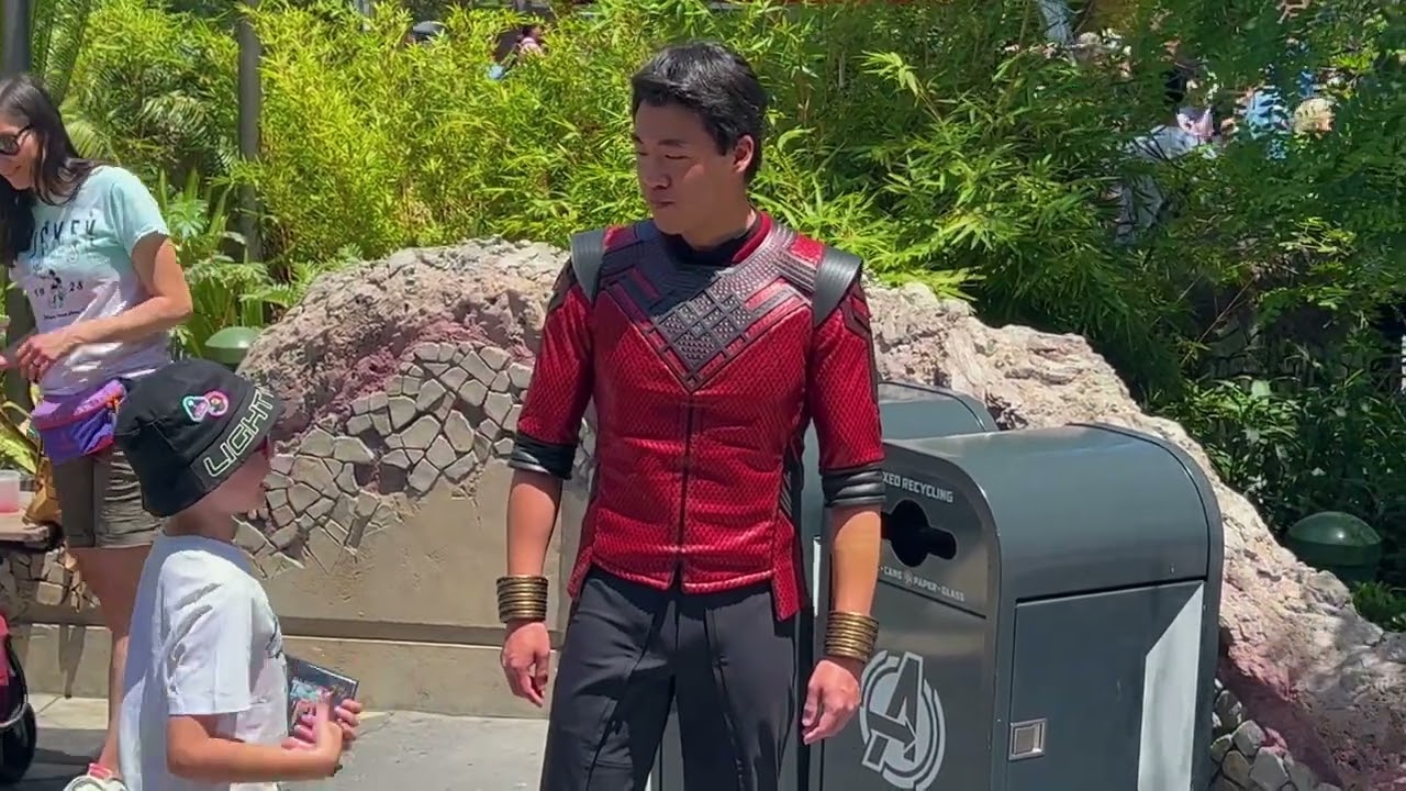 Shang-Chi Returns to Avengers Campus in a New Suit! | Disney California Adventure 2022