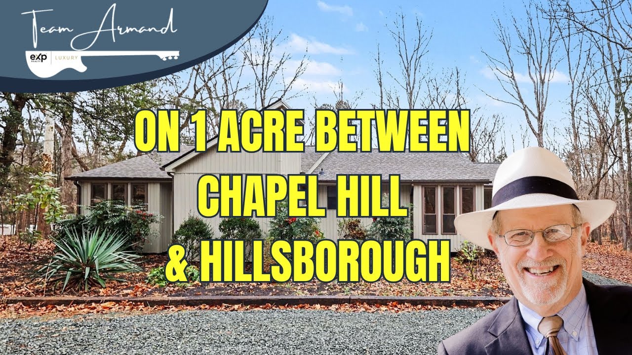 CHAPEL HILL HOME FOR SALE | NO CITY TAXES | 5325 HIDEAWAY