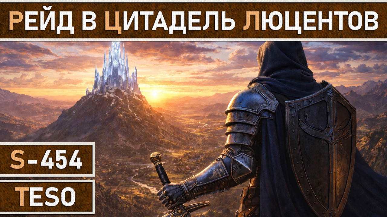 СТРИМ | TESO - Рейд с открытой записью в Цитадель Люцентов для фарма оружия и бижутерии.
