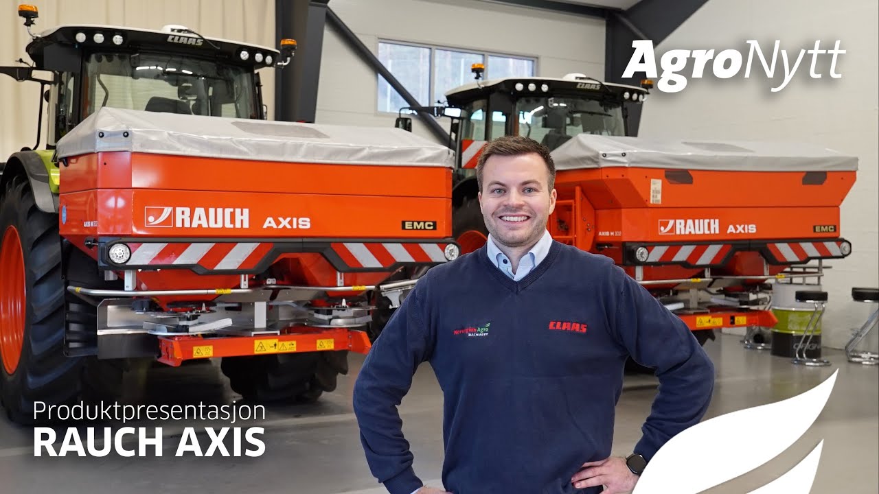 Produktpresentasjon RAUCH AXIS gjødselspreder