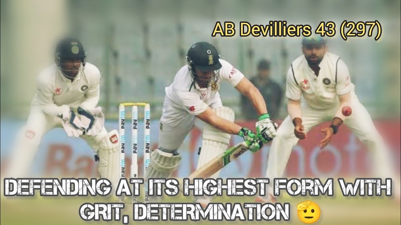 Absolute Cinema 🔥! AB deVilliers 43(297) [Ball by Ball] Highlights | India vs SA 4th Test 2015