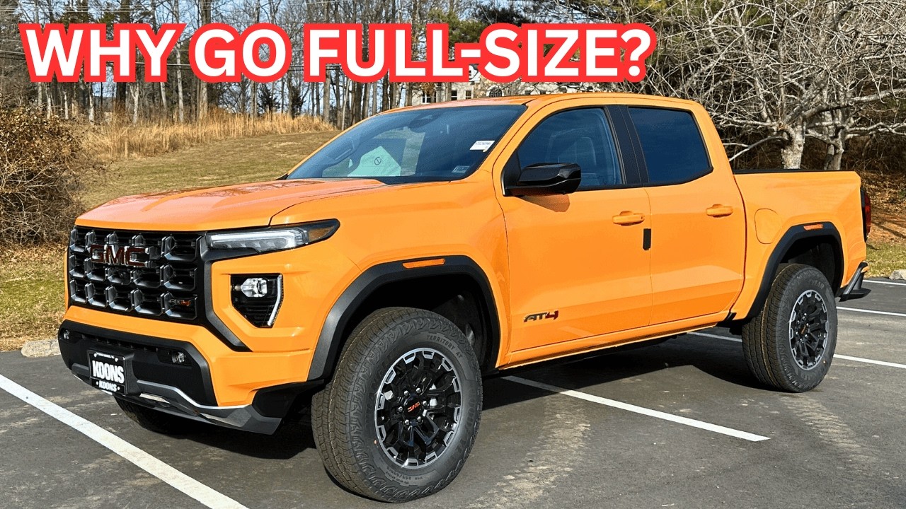 2026 GMC Canyon AT4 - Half Ton Capability, Midsize Price