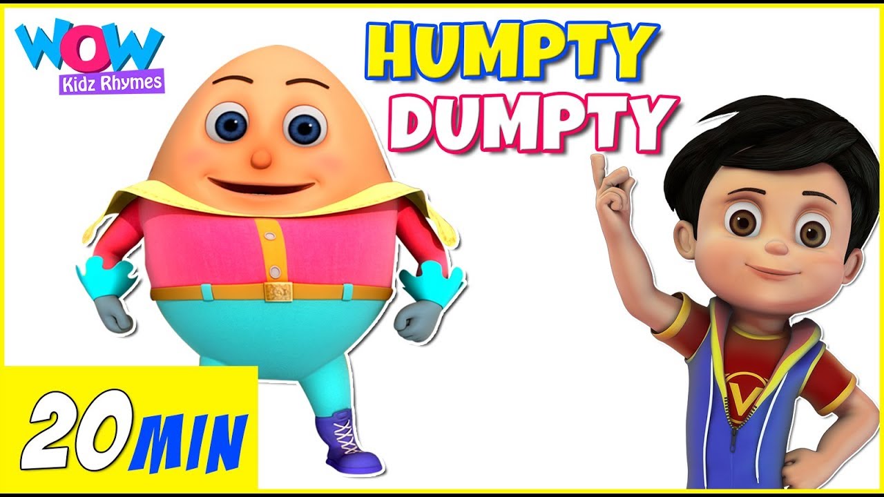 Humpty Dumpty | English Rhymes for Babies | Kids Songs | Vir