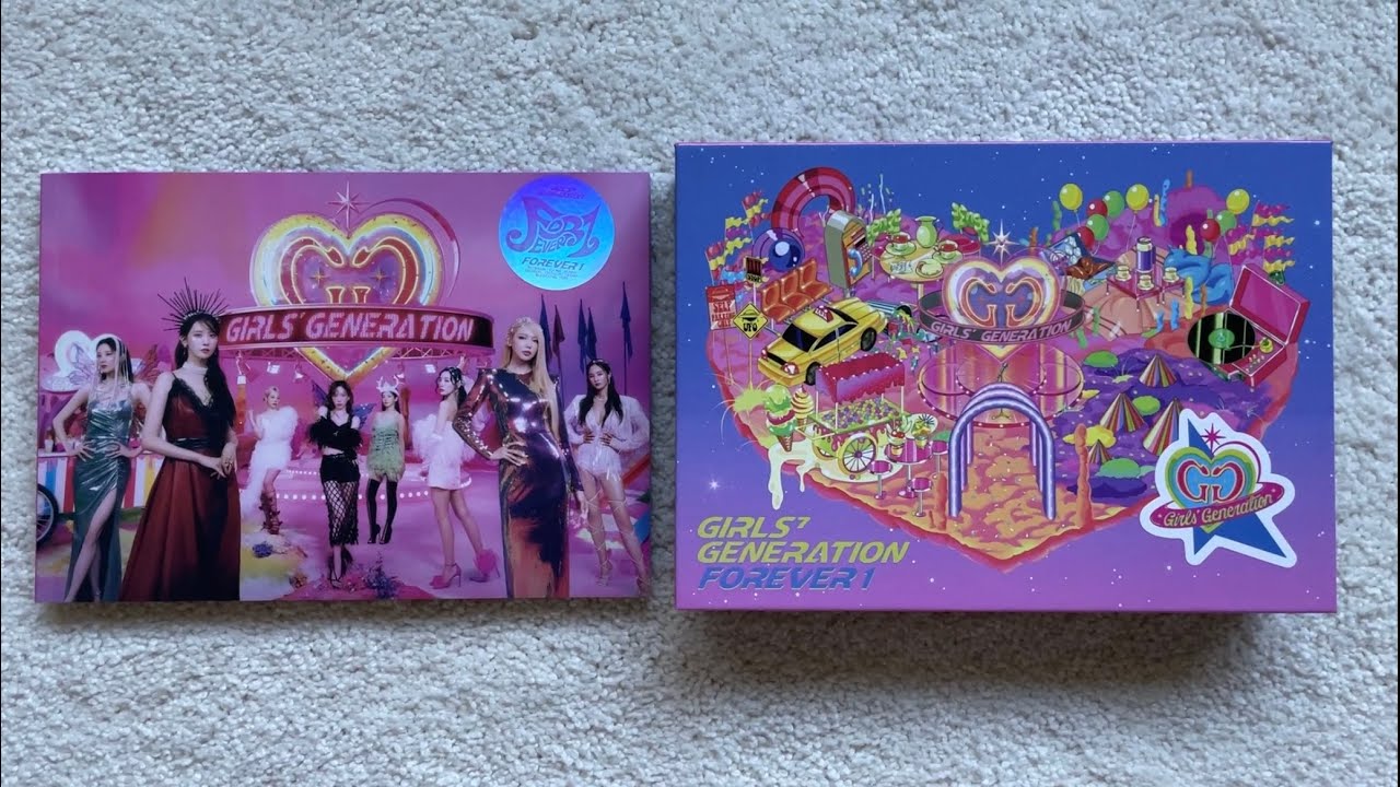 ♡Unboxing Girls’ Generation 소녀시대 7th Studio Album FOREVER 1 포에버원 (Standard & Deluxe Ver.)♡