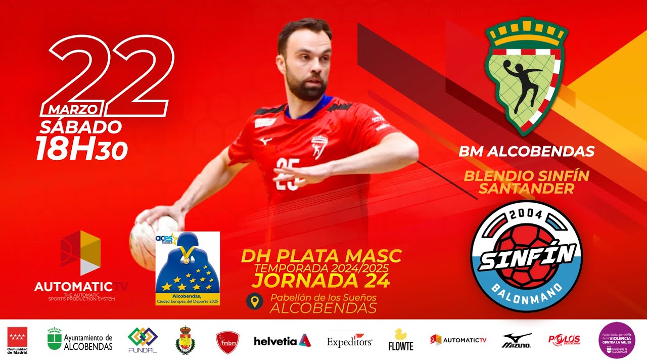 DHPLATA MASC | jornada 24 | BM ALCOBENDAS - BLENDIO SINFÍN SANTANDER