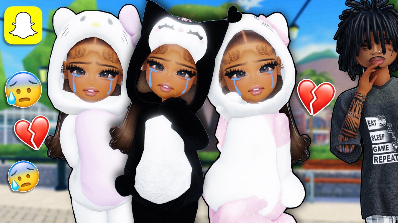 CREEPY STALKER Snuck Into Our REALISTIC GIRLS Only Sleepover | Roblox Life Together Rp Snapchat