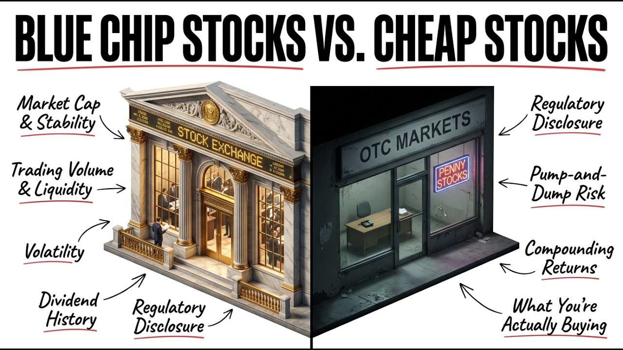 The Economics of Owning Blue Chip Stocks vs. Cheap Stocks