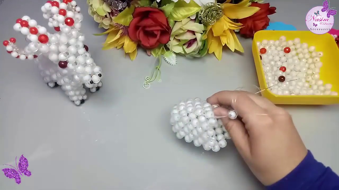 طريقة عمل خروف العيد🐑🐏 الجزء الأول #نسيم_المطر