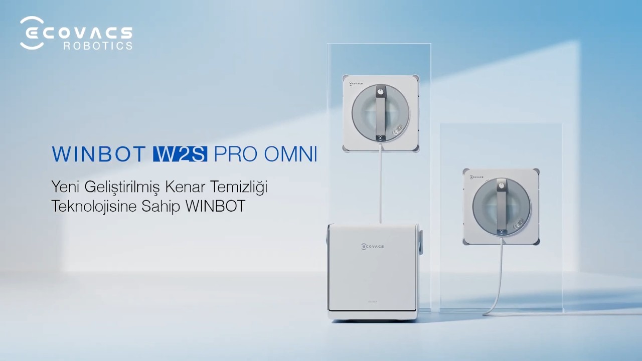 WINBOT W2S PRO OMNI | Yeni Geliştirilmiş Kenar Temizliği