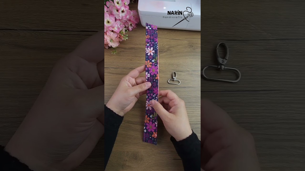 DIY Fabric Key Fob Wristlet – Easy Sewing Project!