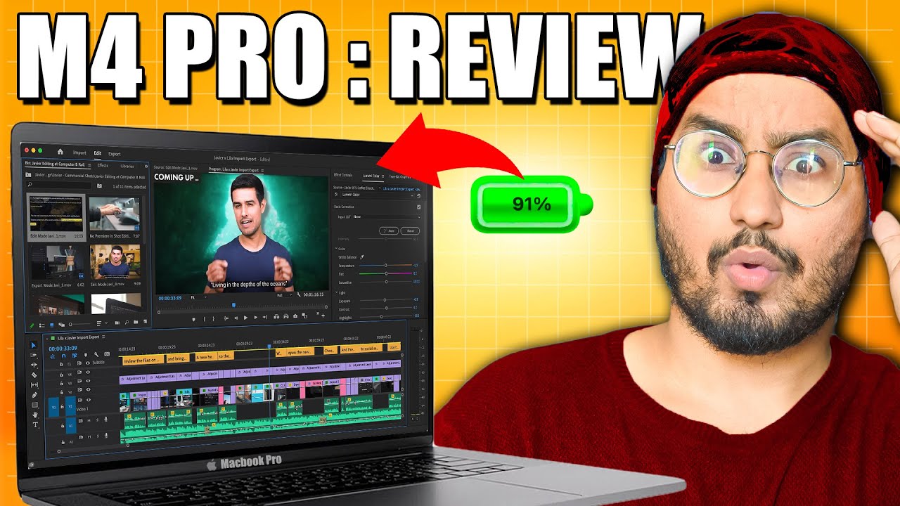 Best 4K Editing Laptop in 2025? MacBook Pro M4 Pro After 30 Days