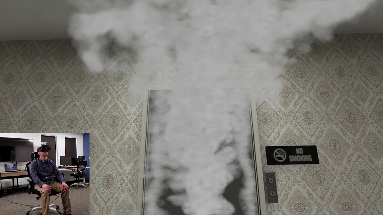 Total Door Systems Virtual Reality Hotel Emergency Fire Door Simulation
