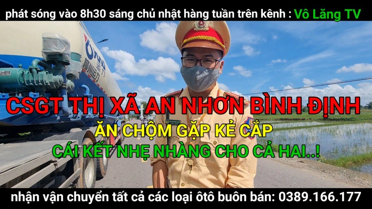 GIAO LƯU NHẸ  VỚI CSGT THỊ XÃ AN NHƠN BÌNH ĐỊNH