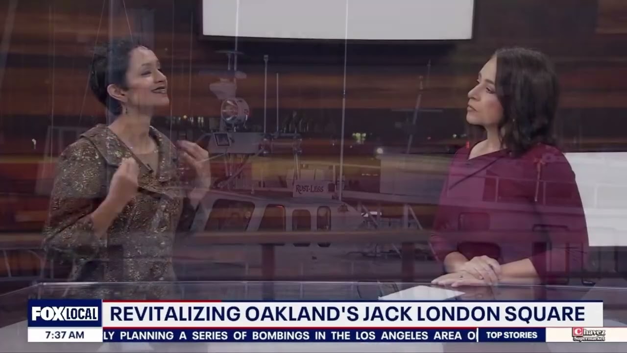 Councilmember Ramachandran KTVU Interview - Jack London Square Revitalization