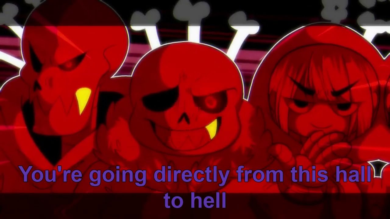 Good Time Trio Rap |Underfell| by Saky_Oficial (English Sub)