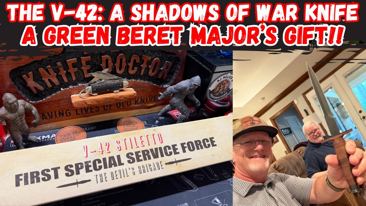 Футляр V-42 для спецназа! Особый подарок от отставного майора &laquo;зеленых беретов&raquo;!