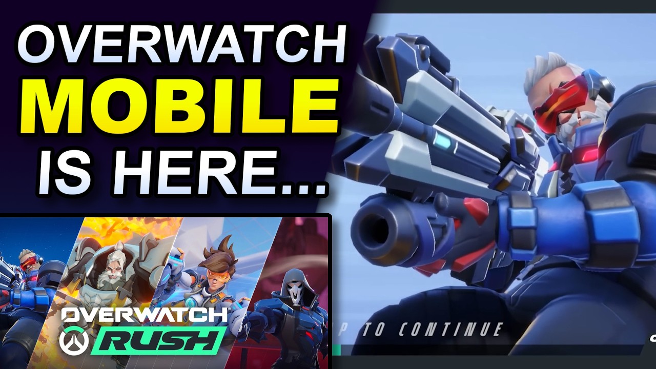 Overwatch Rush Initial Thoughts - New Overwatch Mobile Game Announced